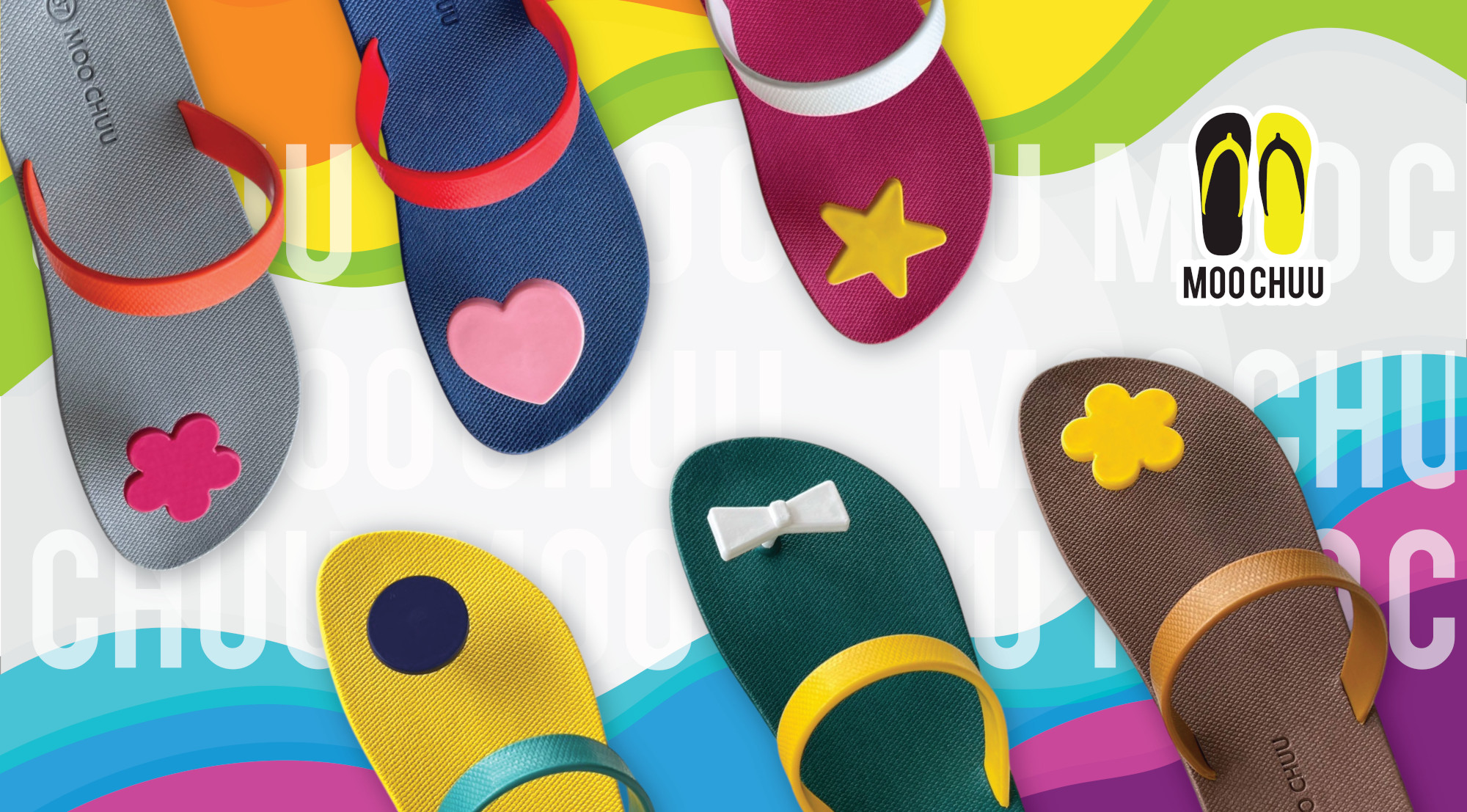 MOO CHUU Collection - Sandales Personnalisables